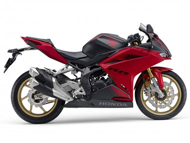 Carena Moto Honda CBR250RR 2017-2022 - Rosso Nero Opaco