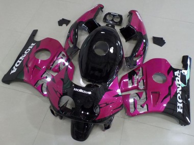 Kit Carena Moto Honda CBR250RR MC22 1990-1998 - Rosa Nero Lucido