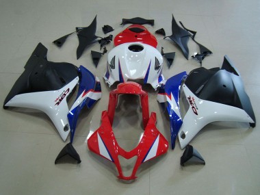Carena Moto Honda CBR600RR 2009-2012 - Bianco Rosso Blu Nero Opaco