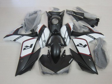 Carena Moto Yamaha YZF R3 2015-2018 - Bianco Nero Opaco