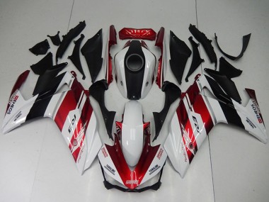 Kit Carena Moto ABS Yamaha YZF R3 2015-2018 - Bianco Rosso Nero