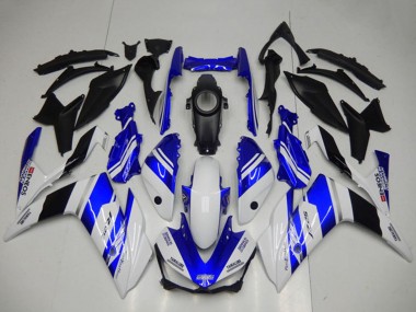 Carena Moto Yamaha YZF R3 2015-2018 - Bianco Blu Nero Yamalube ENEOS