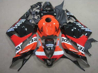 Carena Moto Completo Honda CBR600RR 2009-2012 - Arancia Bianco Rosso Nero Lucido Repsol