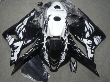 Kit Carena Moto ABS Honda CBR600RR 2009-2012 - Bianco Nero Lucido