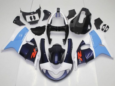 Carena Moto Suzuki TL1000R 1998-2003 - Bianco Azzurro Chiaro Nero