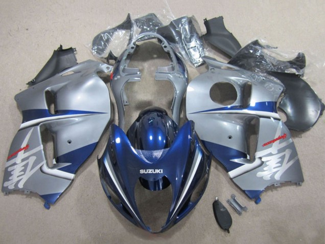 Carena Moto Suzuki GSXR 1300 Hayabusa 1996-2007 - Argento Blu