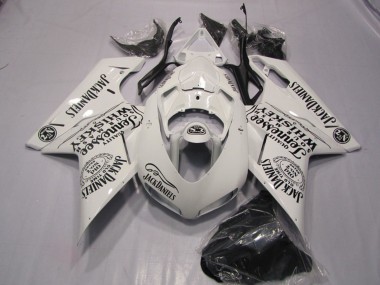 Carena Moto Ducati 1098 2007-2014 - Bianco Jack Daniels