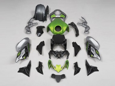 Carena Moto Kawasaki Z900 2020-2024 - Verde Nero Grigio
