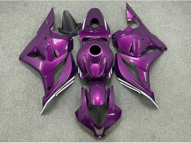 Magenta Lucido 2009-2012 Honda CBR600RR Carene Moto