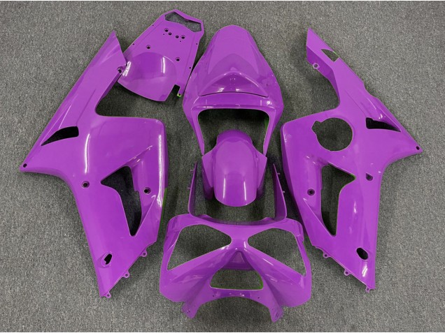 Magenta Lucido Tinta Unita 2003-2004 Kawasaki ZX6R Carene Moto Magenta Lucido Tinta Unita 2003-2004 Kawasaki ZX6R Carene Moto