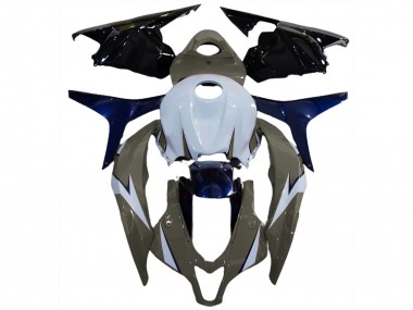Marrone Lucido & Blu 2009-2012 Honda CBR600RR Carene Moto