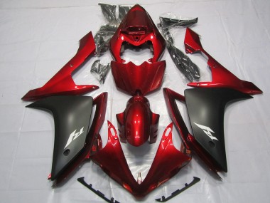 Marrone & Opaco 2007-2008 Yamaha R1 Carene Moto