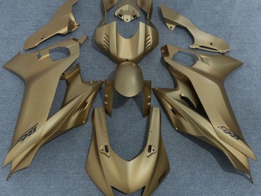 Marrone Opaco 2017-2021 Yamaha R6 Carene Moto