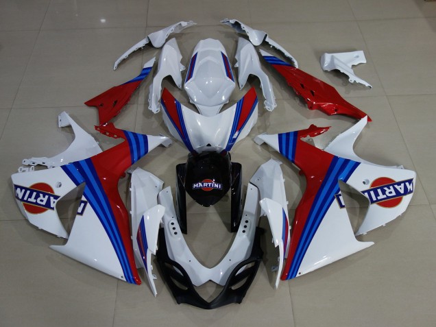 Martini Personalizzato 2009-2016 Suzuki GSXR 1000 Carene Moto Martini Personalizzato 2009-2016 Suzuki GSXR 1000 Carene Moto