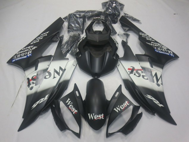 Matte West 2006-2007 Yamaha R6 Carene Moto Matte West 2006-2007 Yamaha R6 Carene Moto