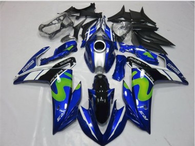 Movistar 2015-2018 Yamaha R3 Carene Moto