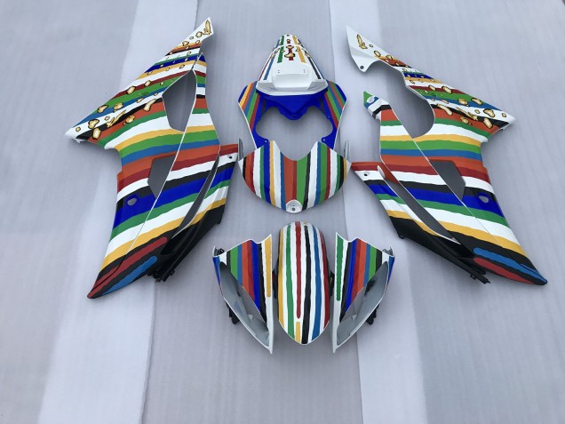 Multicolore 2008-2016 Yamaha R6 Carene Moto Multicolore 2008-2016 Yamaha R6 Carene Moto