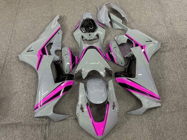 Nardò A Righe Rosa 2017-2023 Honda CBR1000RR Carene Moto