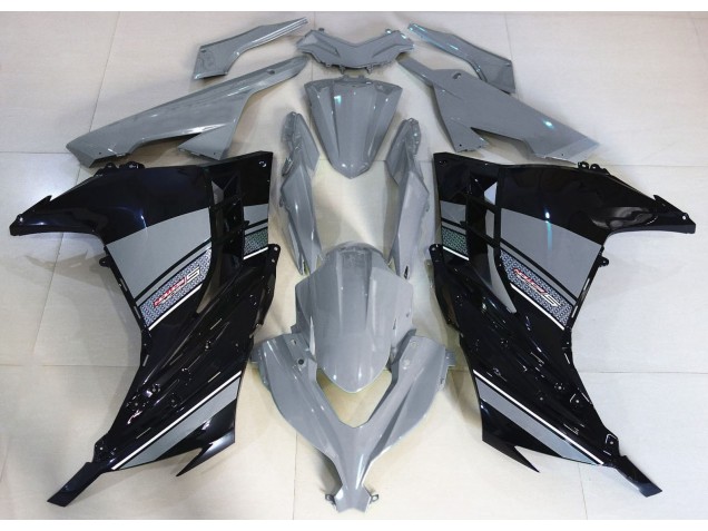 Nardo Grigio & Nero 2013-2018 Kawasaki Ninja 300 Carene Moto Nardo Grigio & Nero 2013-2018 Kawasaki Ninja 300 Carene Moto
