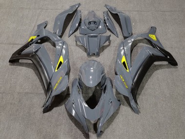 Nardo Grigio & Nero 2016-2019 Kawasaki ZX10R Carene Moto