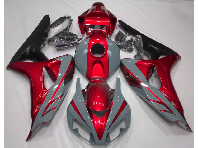 Nardo Grigio & Rosso 2006-2007 Honda CBR1000RR Carene Moto Nardo Grigio & Rosso 2006-2007 Honda CBR1000RR Carene Moto