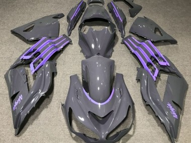 Nardo Grigio & Viola 2012-2021 Kawasaki ZX14R Carene Moto