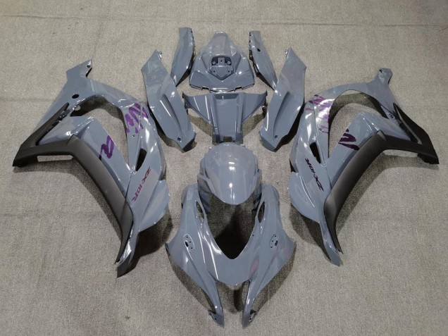 Nardo Grigio & Viola 2016-2019 Kawasaki ZX10R Carene Moto Nardo Grigio & Viola 2016-2019 Kawasaki ZX10R Carene Moto