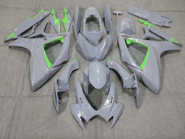 Nardò & Rifinitura Verde 2006-2007 Suzuki GSXR 600-750 Carene Moto