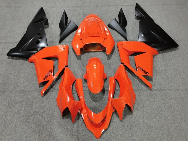 Nero Arancione 2004-2005 Kawasaki ZX10R Carene Moto Nero Arancione 2004-2005 Kawasaki ZX10R Carene Moto