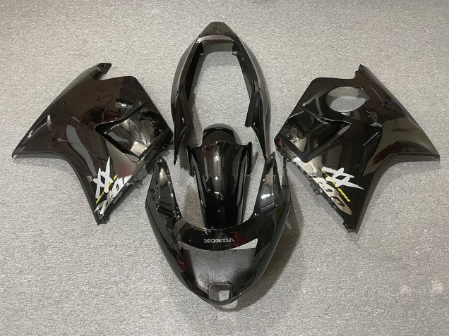 Nero & Argento 1996-2007 Honda CBR1100XX Carene Moto