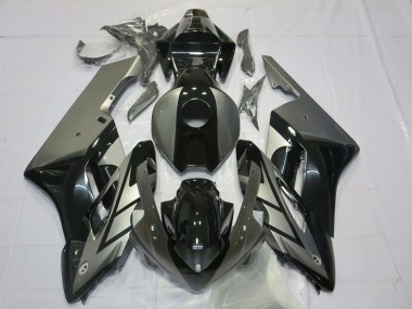 Nero & Argento 2004-2005 Honda CBR1000RR Carene Moto