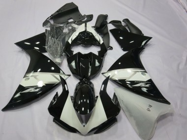 Nero Argento Bianco 2012-2014 Yamaha R1 Carene Moto