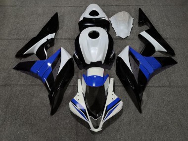 Nero Bianco & Blu 2007-2008 Honda CBR600RR Carene Moto