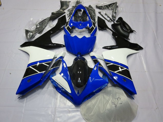 Nero Bianco & Nero 2007-2008 Yamaha R1 Carene Moto Nero Bianco & Nero 2007-2008 Yamaha R1 Carene Moto