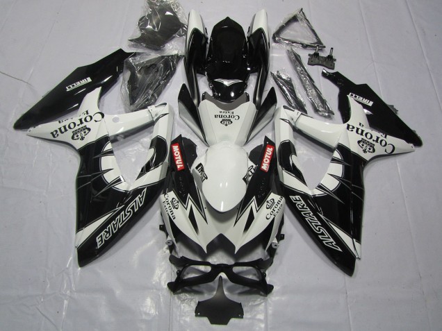 Nero Corona 2008-2010 Suzuki GSXR 600-750 Carene Moto Nero Corona 2008-2010 Suzuki GSXR 600-750 Carene Moto