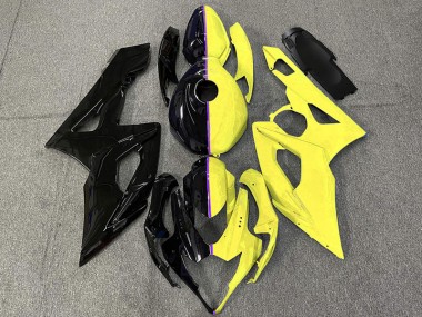 Nero & Giallo 2005-2006 Suzuki GSXR 1000 Carene Moto