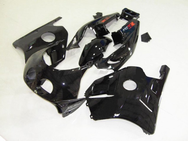 Nero Lucido 1990-1998 Honda CBR250RR Carene Moto Nero Lucido 1990-1998 Honda CBR250RR Carene Moto