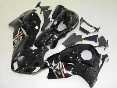 Nero Lucido 1997-2007 Suzuki GSXR 1300 Carene Moto