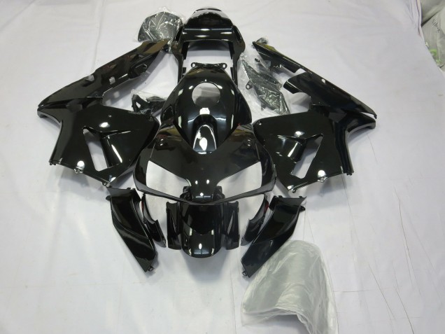 Nero Lucido 2003-2004 Honda CBR600RR Carene Moto Nero Lucido 2003-2004 Honda CBR600RR Carene Moto