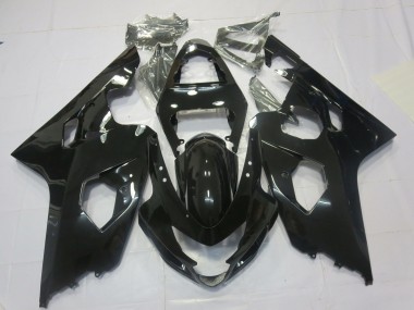 Nero Lucido 2004-2005 Suzuki GSXR 600-750 Carene Moto