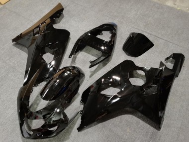 Nero Lucido 2004-2005 Suzuki GSXR 600-750 Carene Moto