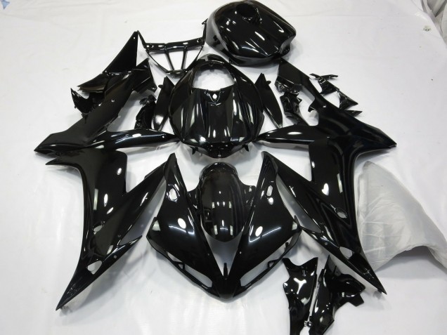 Nero Lucido 2004-2006 Yamaha R1 Carene Moto Nero Lucido 2004-2006 Yamaha R1 Carene Moto