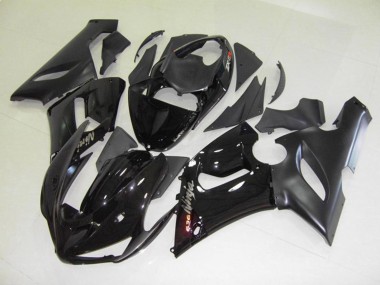 Nero Lucido 2005-2006 Kawasaki ZX6R Carene Moto