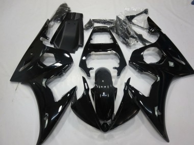 Nero Lucido 2005 Yamaha R6 Carene Moto