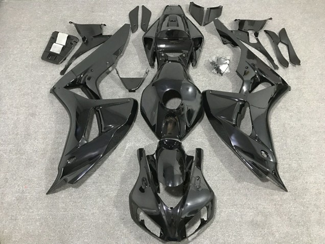 Nero Lucido 2006-2007 Honda CBR1000RR Carene Moto Nero Lucido 2006-2007 Honda CBR1000RR Carene Moto