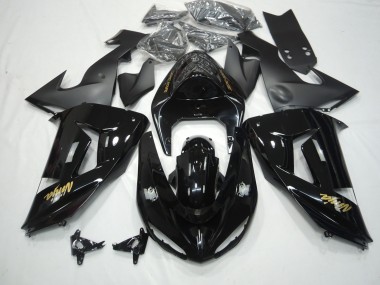 Nero Lucido 2006-2007 Kawasaki ZX10R Carene Moto
