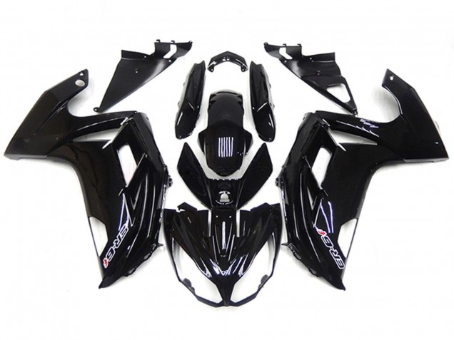 Nero Lucido 2012-2014 Kawasaki ER6F Carene Moto Nero Lucido 2012-2014 Kawasaki ER6F Carene Moto