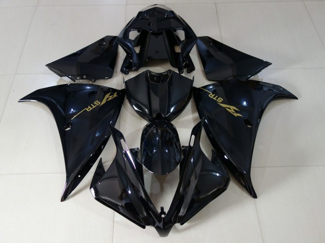 Nero Lucido 2012-2014 Yamaha R1 Carene Moto Nero Lucido 2012-2014 Yamaha R1 Carene Moto