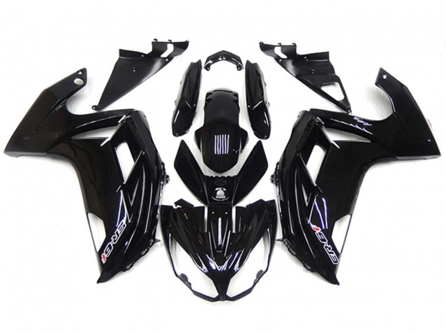 Nero Lucido 2012-2016 Kawasaki Ninja 650R Carene Moto Nero Lucido 2012-2016 Kawasaki Ninja 650R Carene Moto