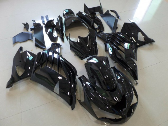 Nero Lucido 2012-2021 Kawasaki ZX14R Carene Moto Nero Lucido 2012-2021 Kawasaki ZX14R Carene Moto